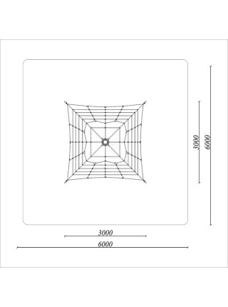 Спортивний канатний комплекс Конус